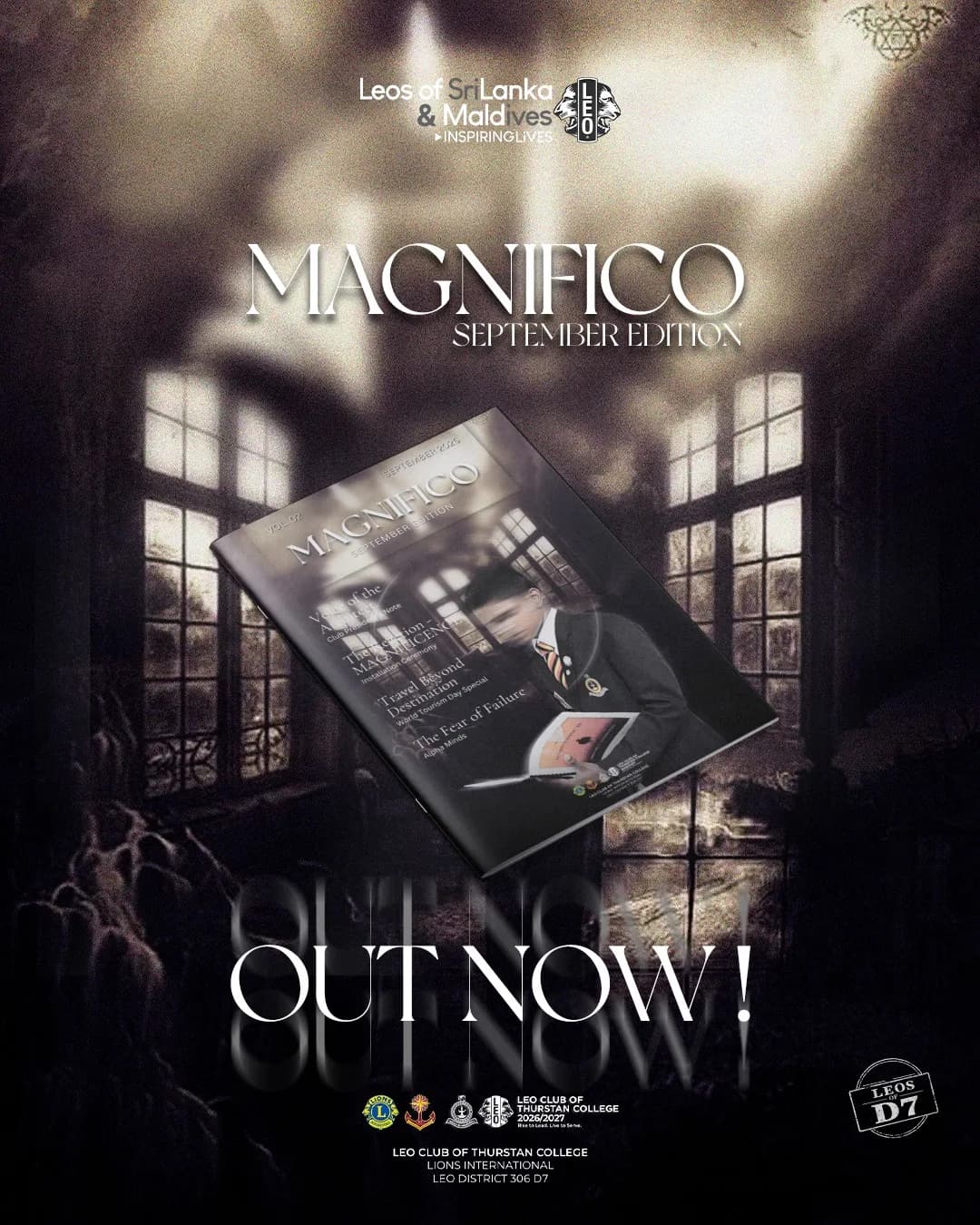 Cover of issue 2, MAGNIFICO - September Edition is out now!